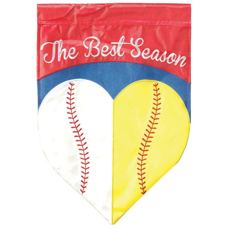 St Season Baseball Softball Burlap