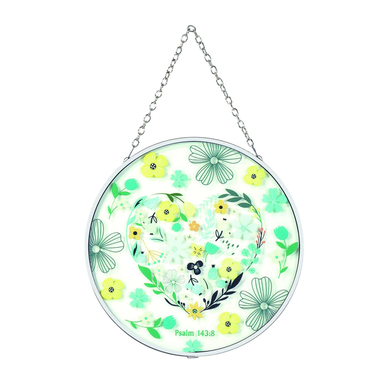 Suncatcher Floral Psalm 143:8