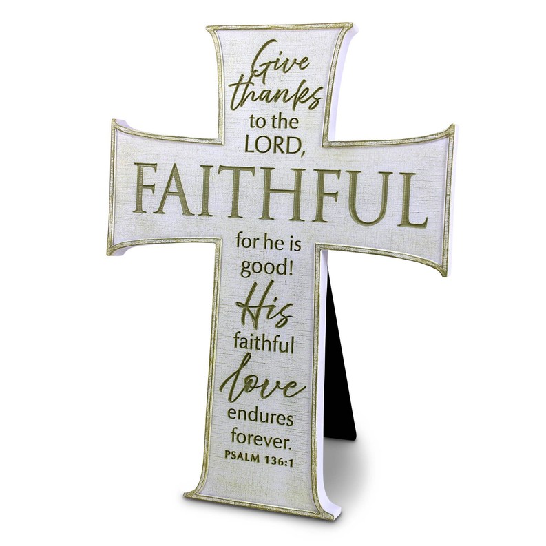 Tabletop Cross Faithful