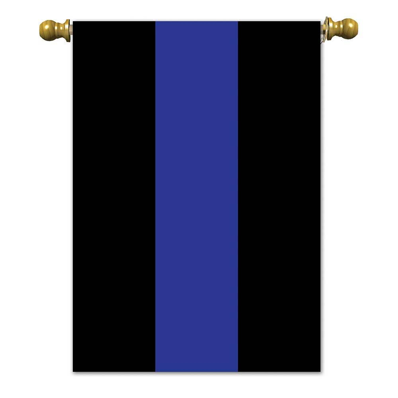 Thin Line Police Garden Flag