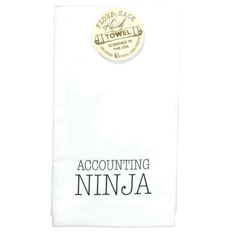 Towel Accounting Ninja Cotton 