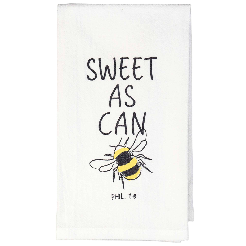 Towel Floursack Sweet As Can Bee Cotton