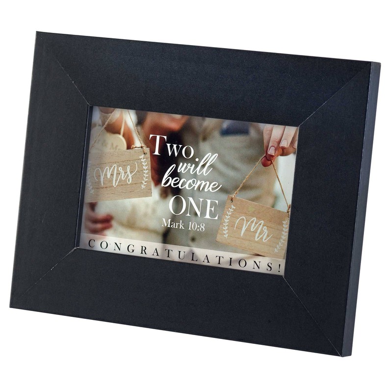 Two Will Become One Tabletop Photo Frame