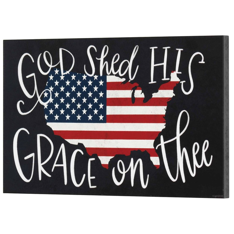 Wall Plaque God Shed His Grace On Thee