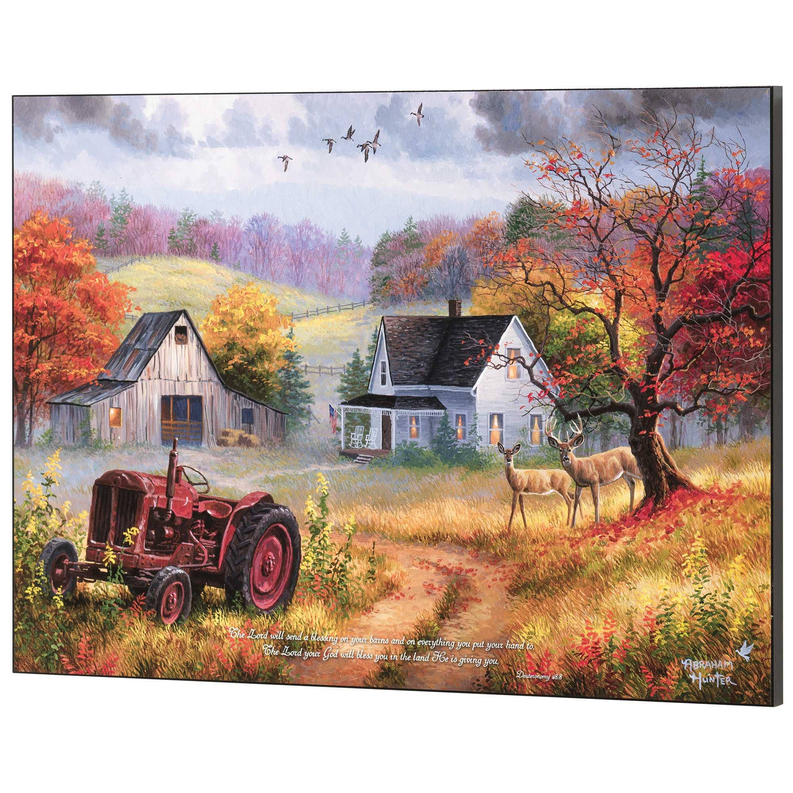 Wall Plaque Heartland Home Deut 28:8