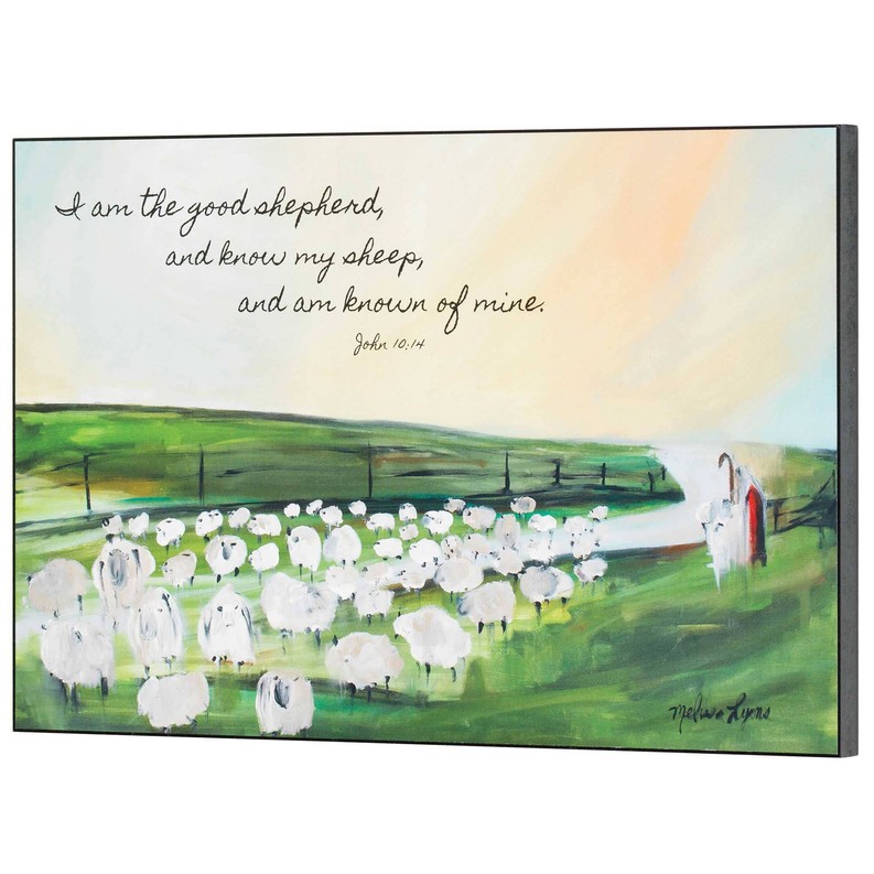 Wall Plaque I Am The Good Shepherd