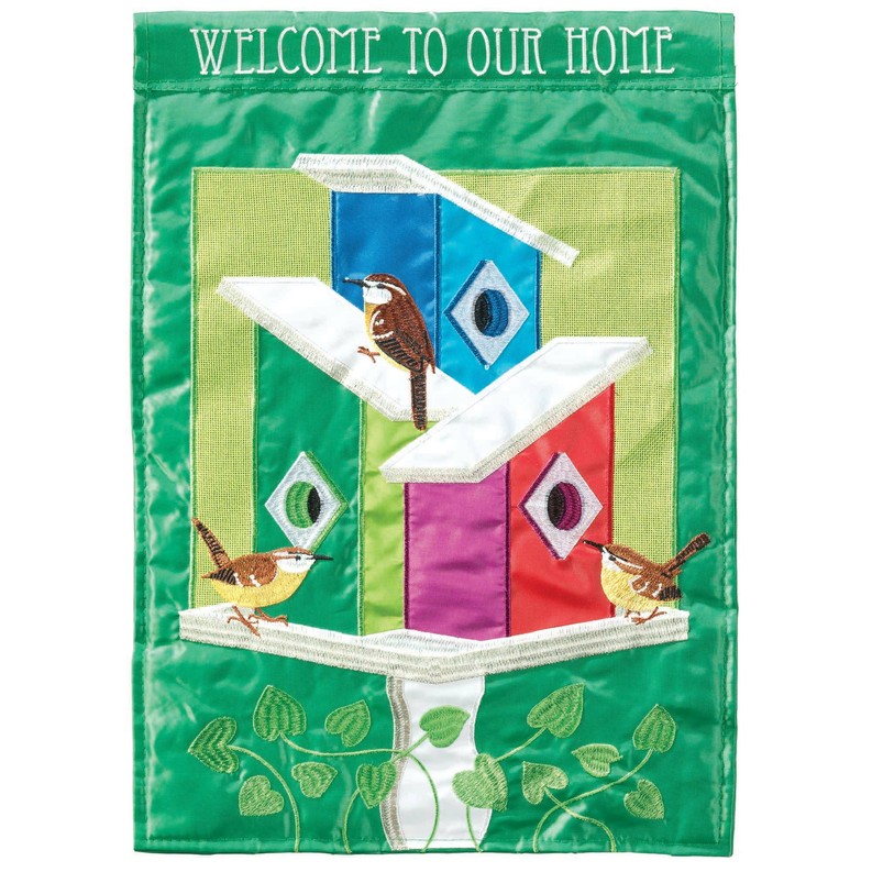 Welcome To Our Home Garden Flag