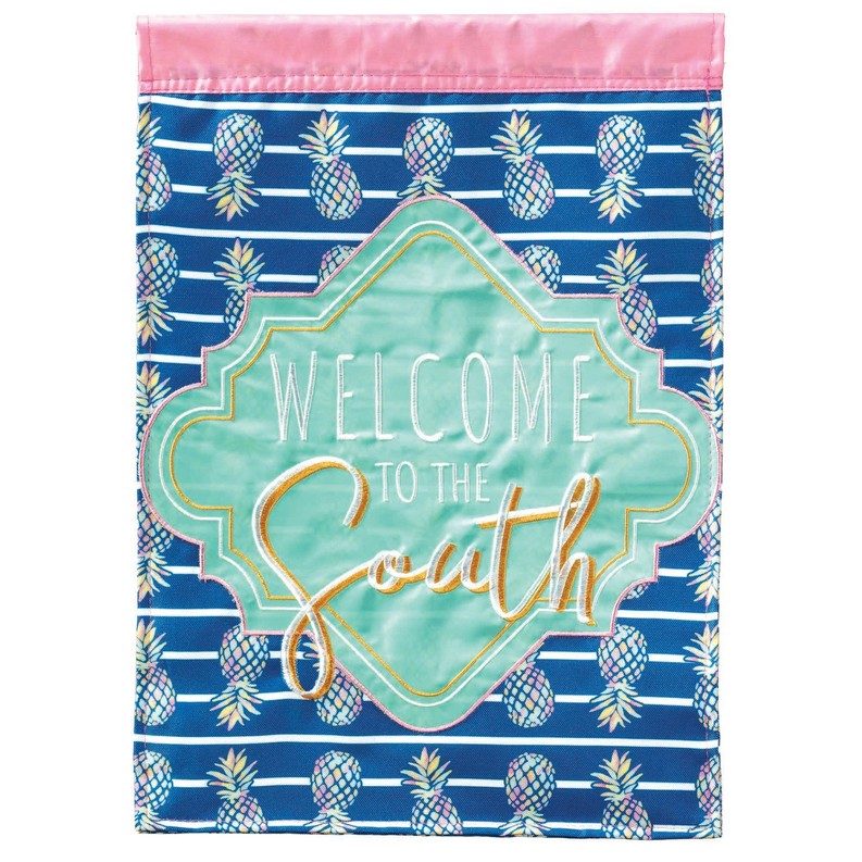 Welcome To The South Pineapple House Flag