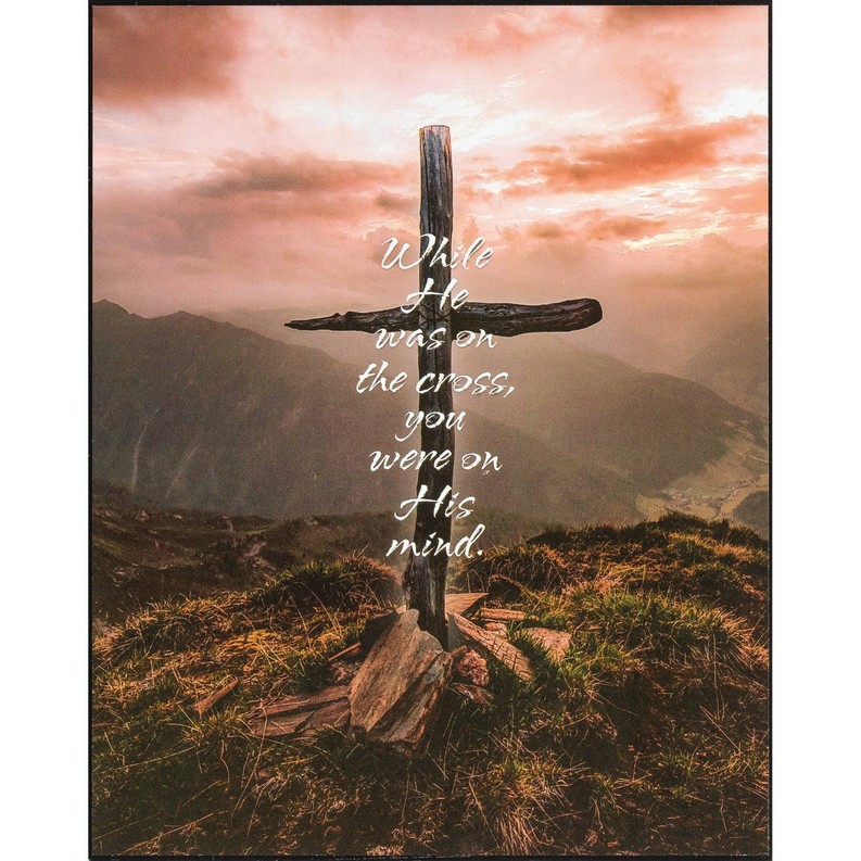 While He Was On The Cross