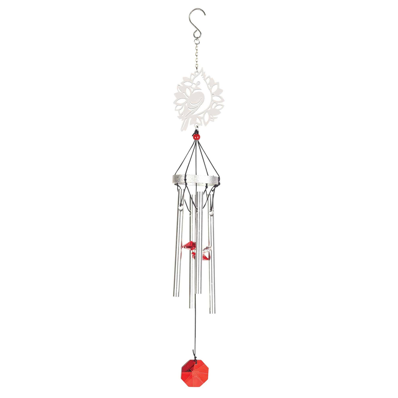 Windchime Cardinals Appear 