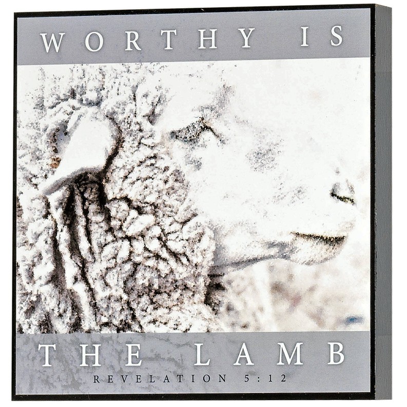 Worthy Is The Lamb Revelation 5:12 Wall