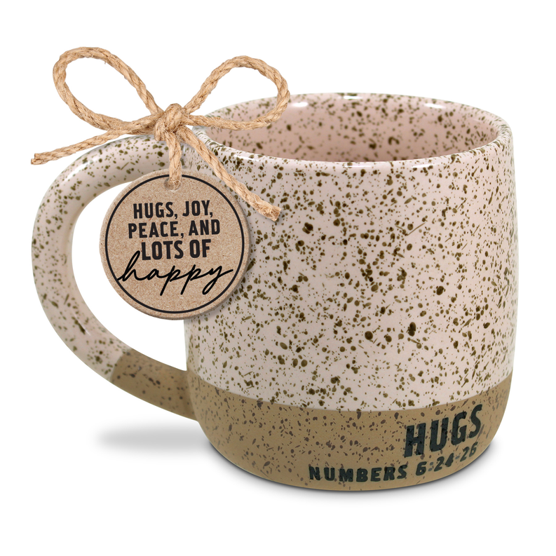 Mug Speckled Stone Hugs Blush 18Oz