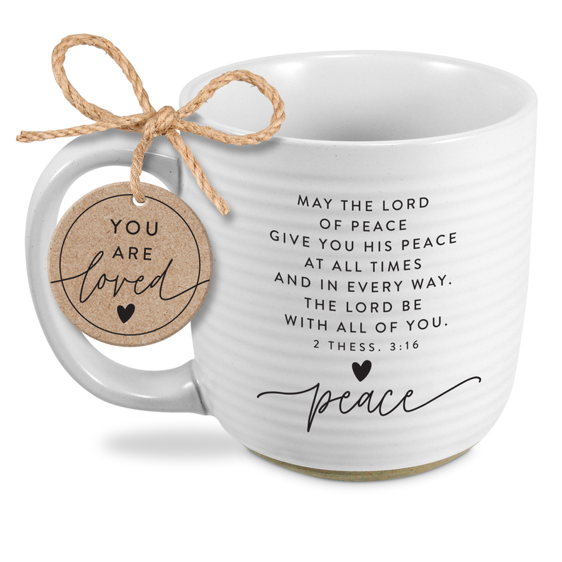 Coffeemug May The Lord Of Peace Textured