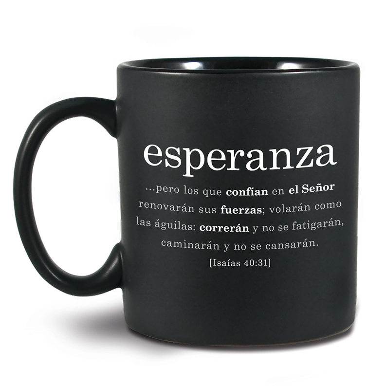 Spanish Mug Simple Faith Esperanza