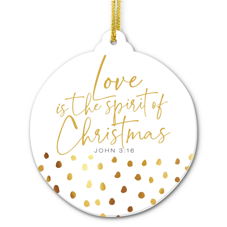 Christmas Ornament Spirit Of Christmas