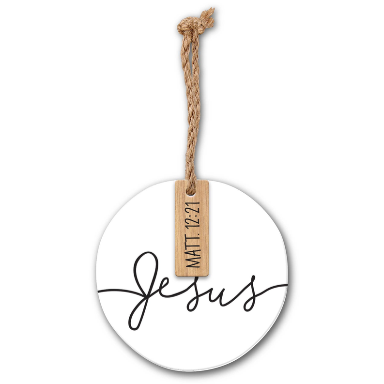 Christmas Ornament Simply Jesus