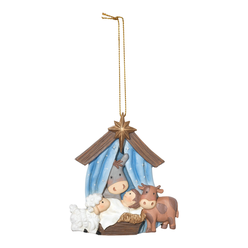 One Child One Night Holy Family Star Ornament