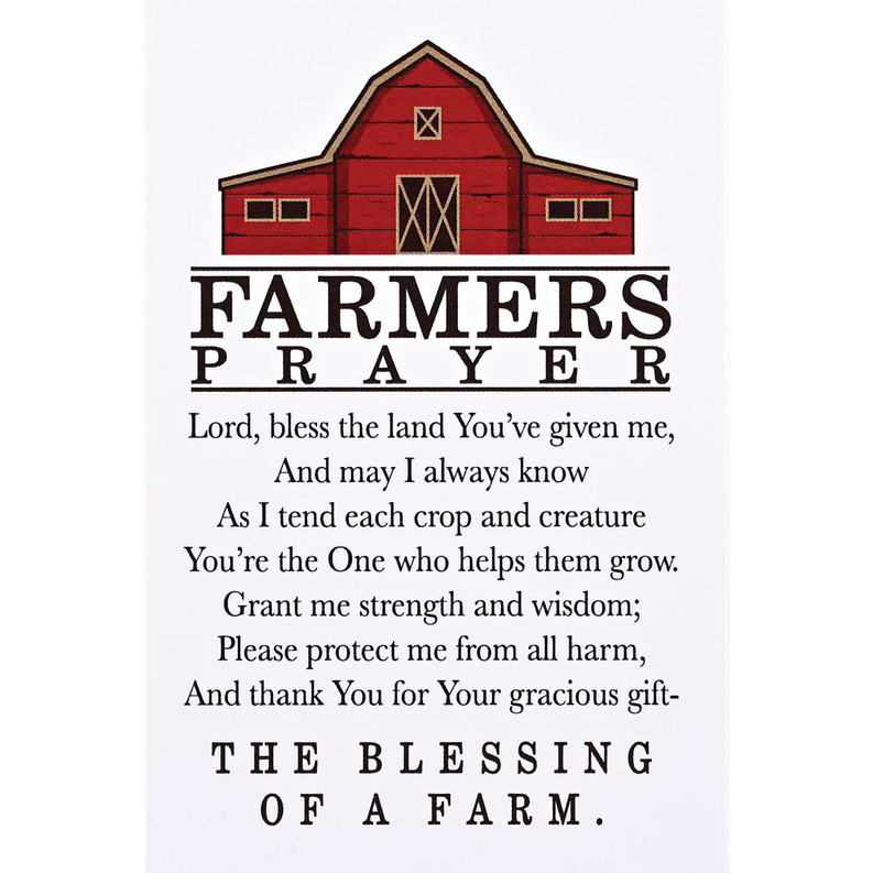 Itty Bitty Card Farmers Prayer