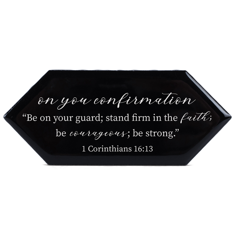 Tabletop Tile Confirmation 1 Cor. 16:13