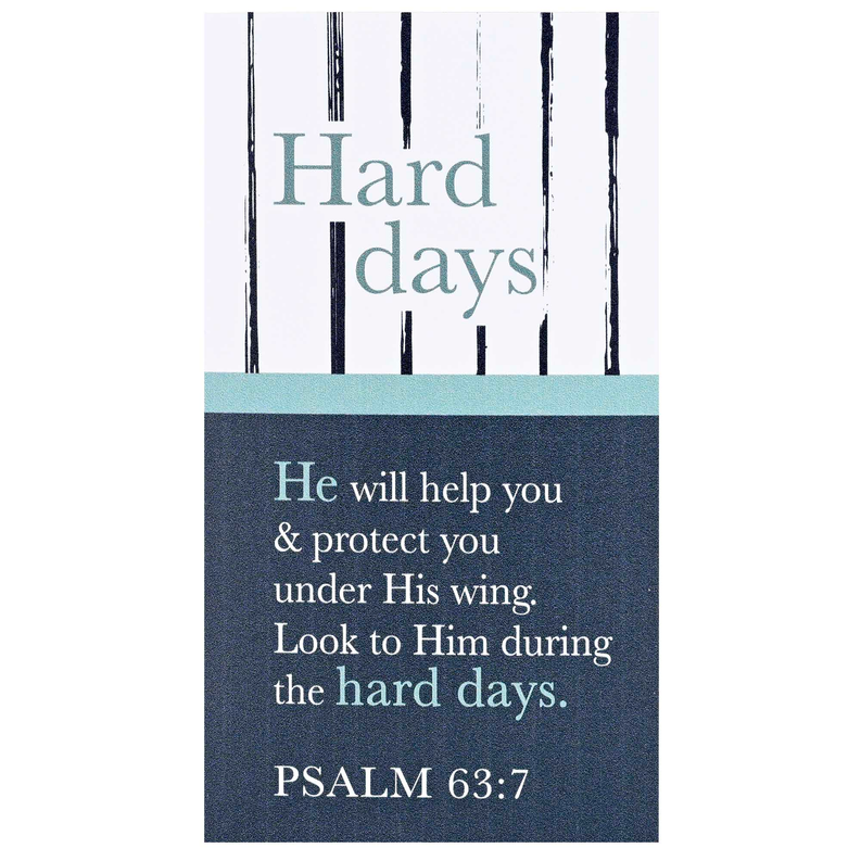 Magnet Hard Days Psalm 63:7 2.75x5