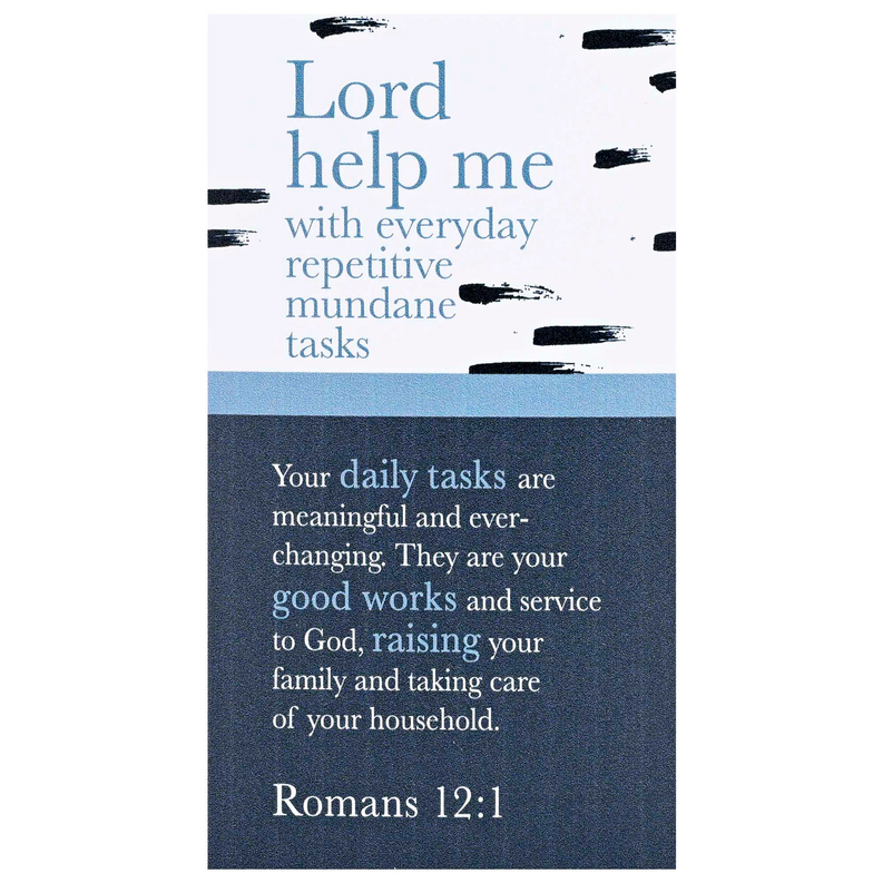 Magnet Lord Help Me Romans 12:1 2.75x5