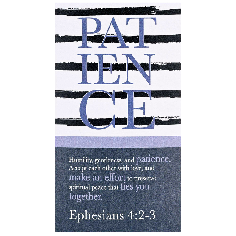 Magnet Patience Ephesians 4:2-3 2.75x5