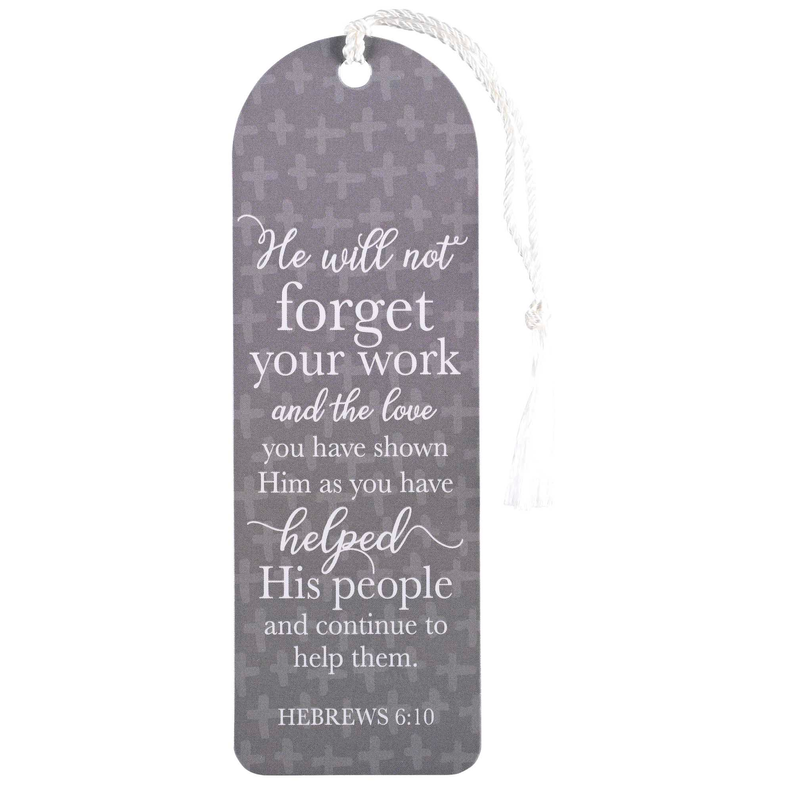 Tassel Bookmark He Will Not Forget