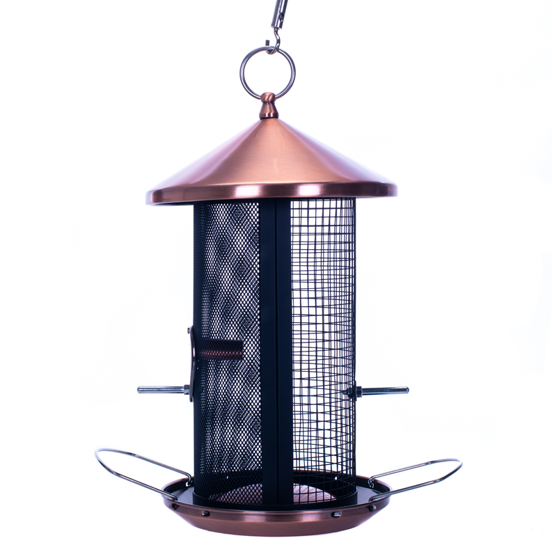 BirdFeeder Metal Dual Nut and Seed