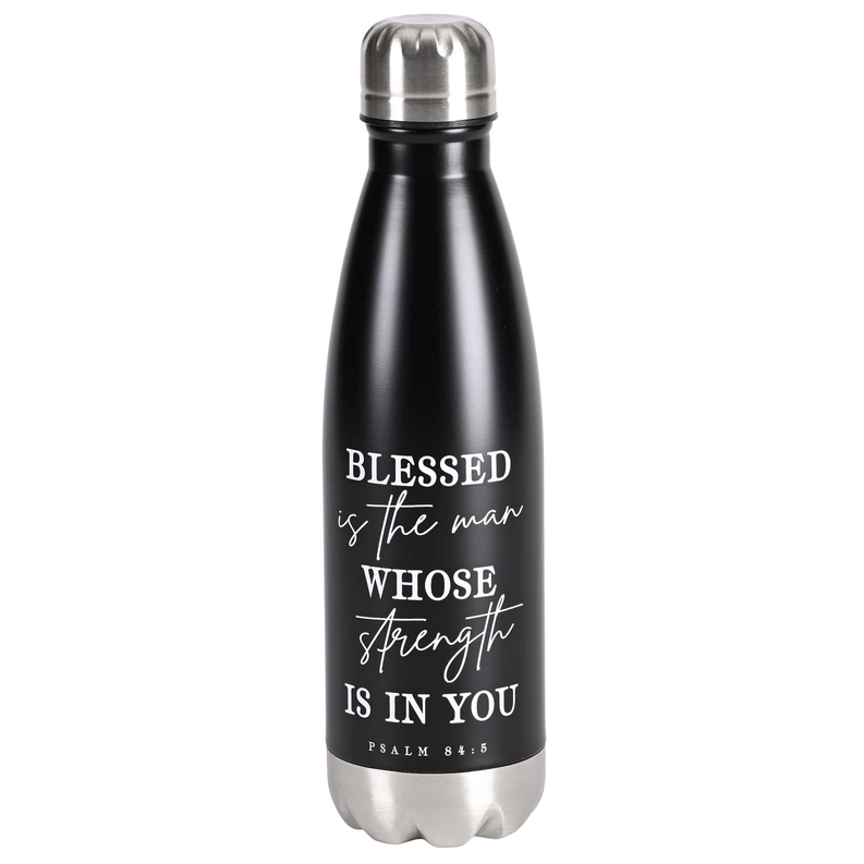 Water Bottle Blessed Is The Man