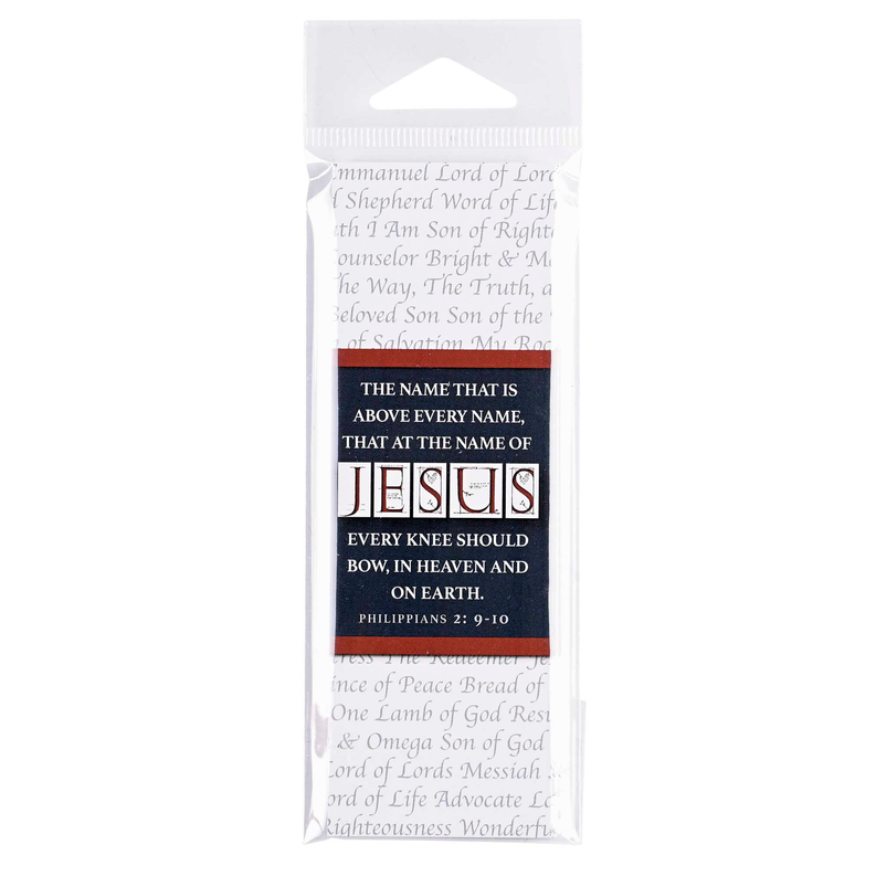Packaged Bookmarks Names Of Jesus