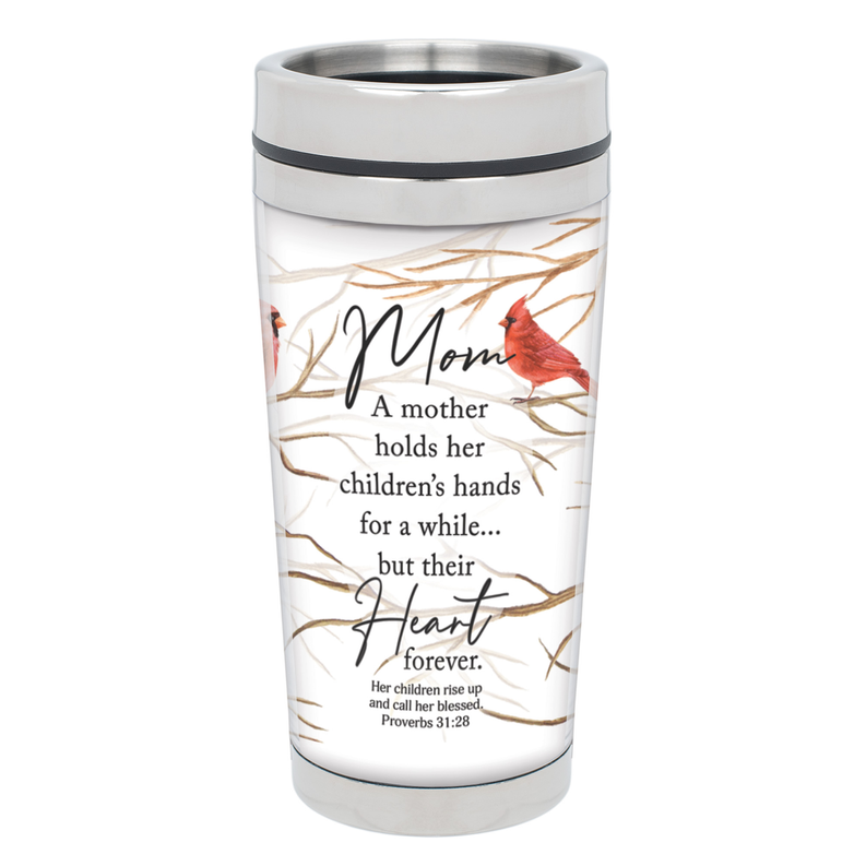 Travel Mug A Mother Holds Her Childrens