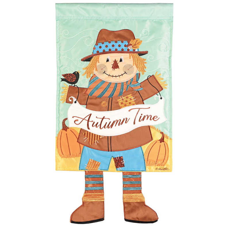 Crazy Leg Scarecrow Autumn Time
