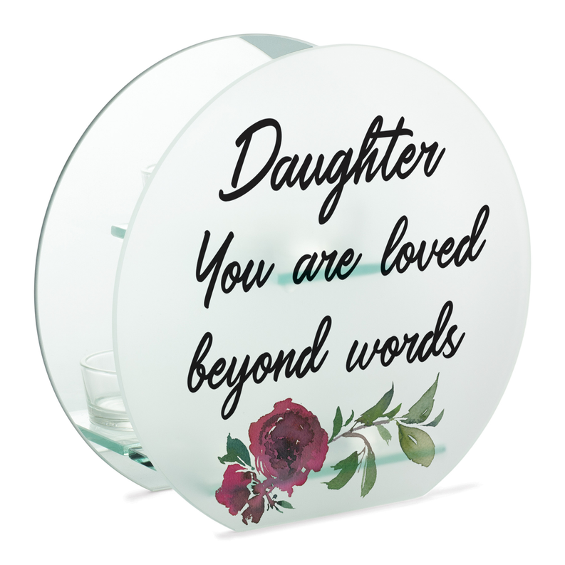 Tealight Daughter You Are Loved Large