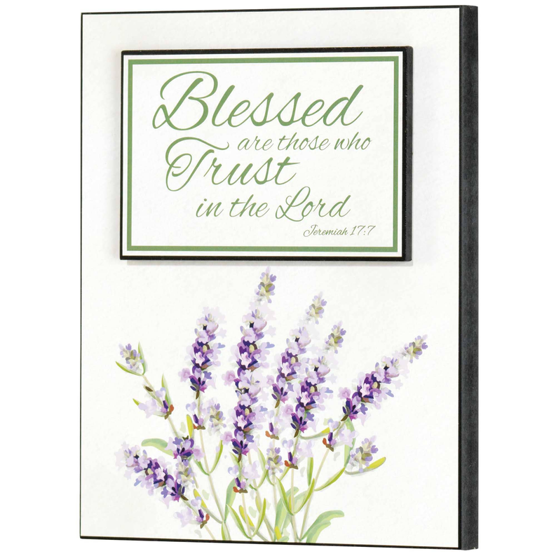 Stacked Wall Plaque Blessed Are Those