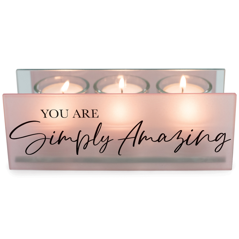 Tealight You Are Simply Amazing Blush