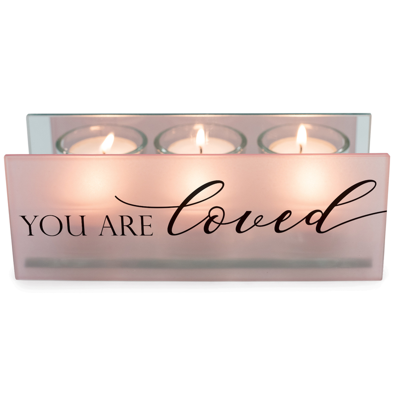 Tealight You Are Loved Blush