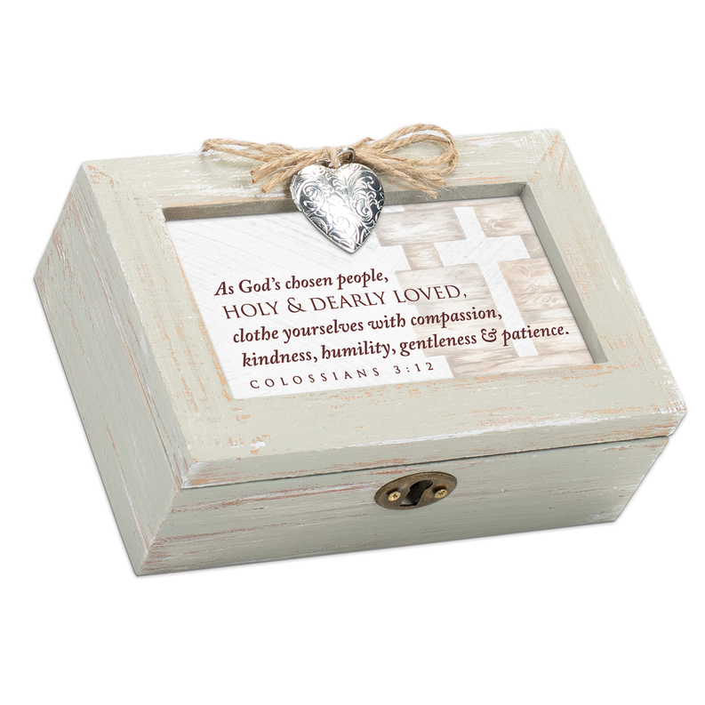 Petite Locket Music Box Chosen Col.3:12