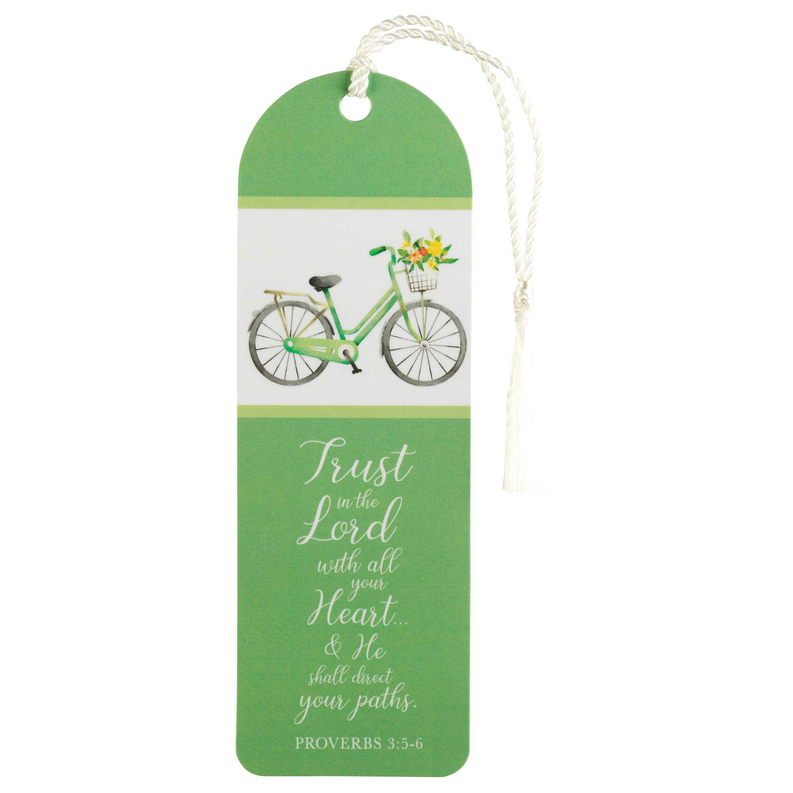 Tassel Bookmark Bicycle Trust In The