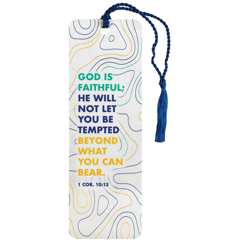 Tassel Bookmark God Is Faithful