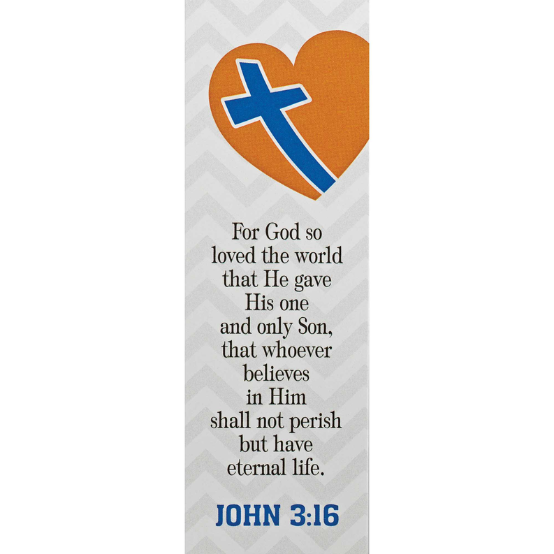 Packaged Bookmarks John 3:16