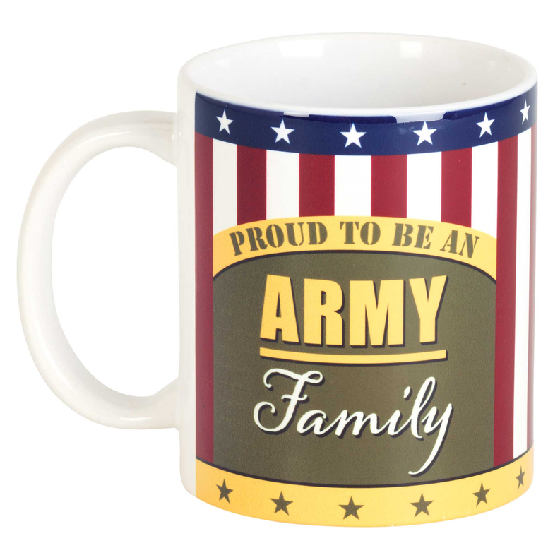 Mug Ceramic Proud Army Family