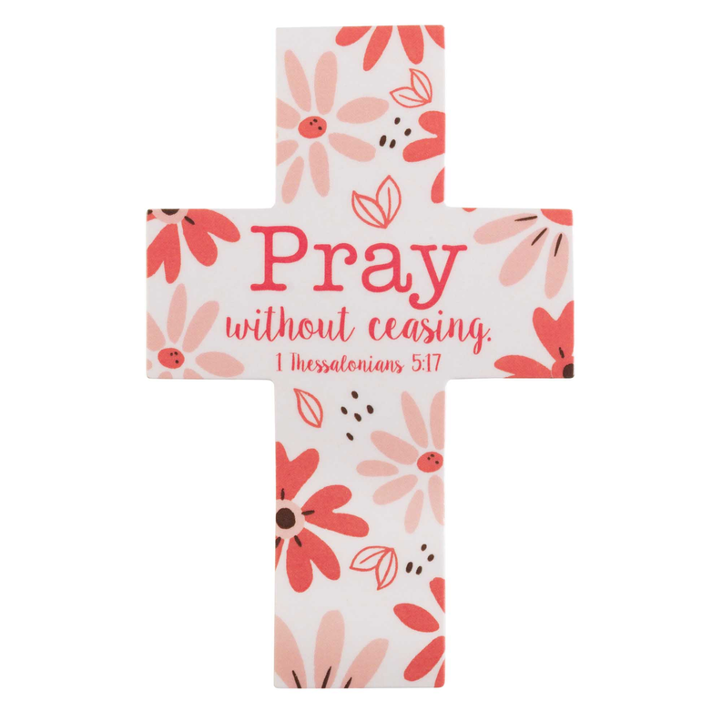 Pocketcard Cross Pray Without Ceasing