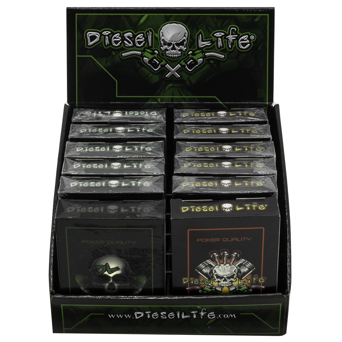 Playing Cards Assorted 12ct PDQ