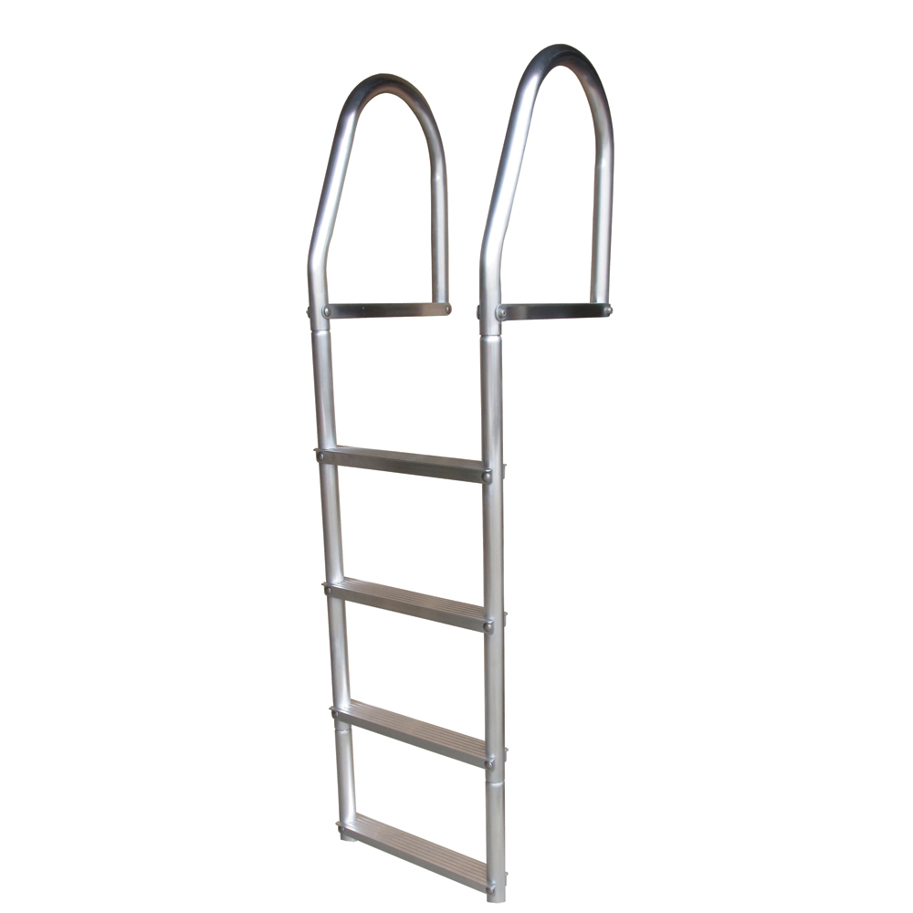 Dock Edge Fixed Eco - Weld Free Aluminum 4-Step Dock Ladder