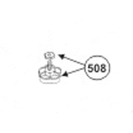 KIT,KNOB ASM,SPT ARM .75 STUD