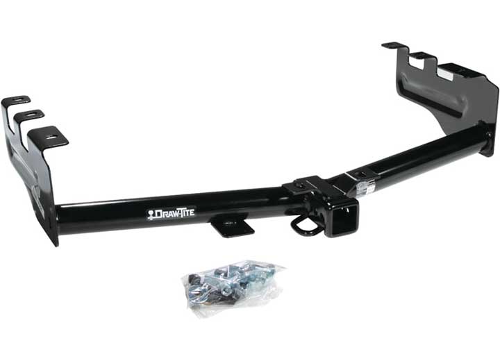 99-13 SILVERADO/SIERRA 1500 ROUND TUBE CLS III/IV HITCH(OEM BUMPER MOUNT)