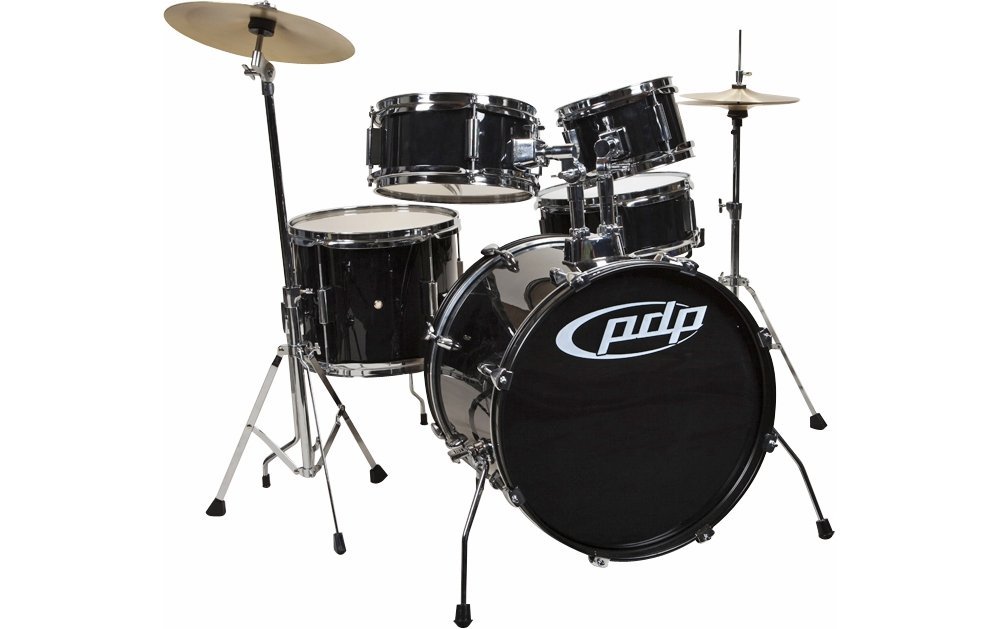 Drum Workshop Player - Kit, Cymbals, Throne - Black