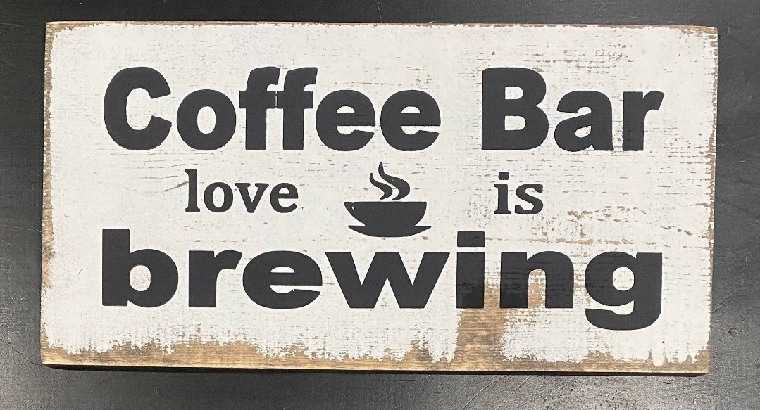 Coffee Bar Love Is Brewing