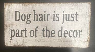 Dog Hair Is Just Part Of The Decor