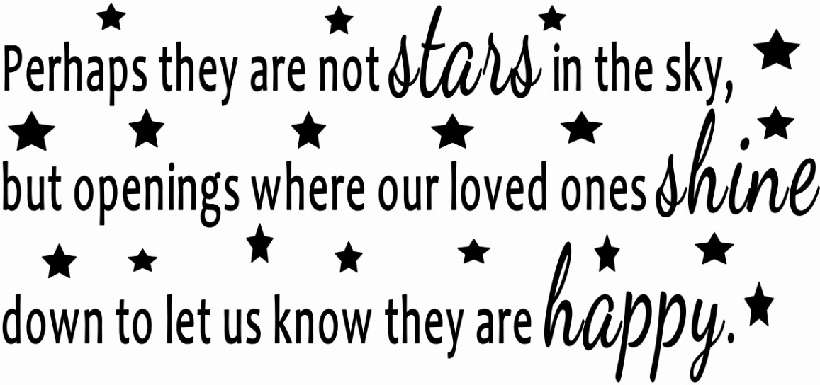 Perhaps They Are Not Stars In The Sky